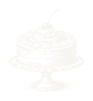 Рисунок: торт с вишней